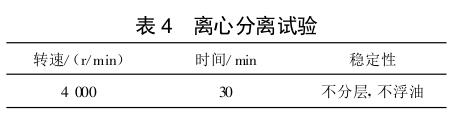 离心分离试验